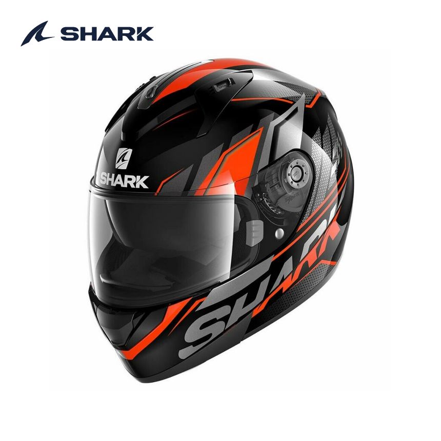 샤크 리딜 1.2 파즈 오렌지 헬멧 오토바이 풀페이스