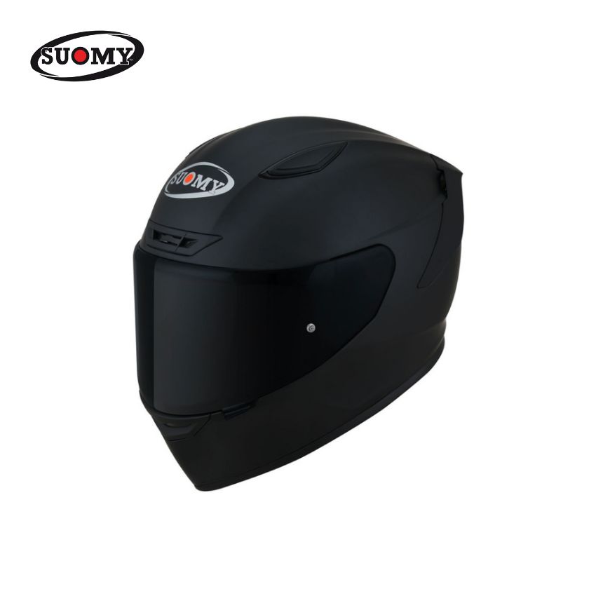 수오미 트랙1 무광 블랙 오토바이 풀페이스 헬멧